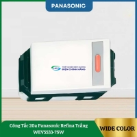 Công Tắc 20a Panasonic Refina Trắng WEV5533-7SW