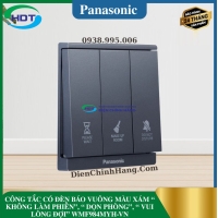  CÔNG TẮC CÓ ĐÈN BÁO VUÔNG MÀU XÁM KHÔNG LÀM PHIỀN, DỌN PHÒNG, VUI LÒNG ĐỢI WMF984MYH-VN