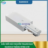 Đầu Nối Dây Nguồn Cho Thanh Ray Đèn Rọi Trắng NTRE-CW