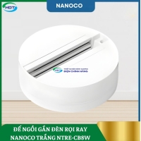 Đế Ngồi Gắn Đèn Rọi Ray Trắng NTRE-CB8W