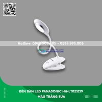 Đèn bàn LED Panasonic HH-LT023219 màu trắng sữa