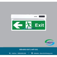ĐÈN BÁO EXIT MPE 2 MẶT EX2