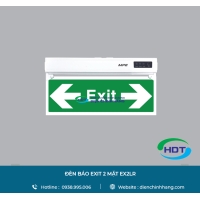 ĐÈN BÁO EXIT MPE 2 MẶT EX2LR