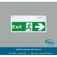ĐÈN BÁO EXIT MPE MỘT MẶT PHẢI EXR