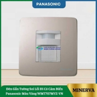 Đèn Gắn Tường Soi Lối Đi Có Cảm Biến Panasonic Màu Vàng WMT707MYZ-VN