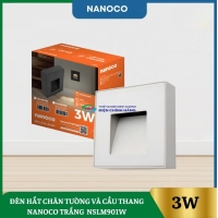 Đèn Hắt Chân Tường Và Chân Tường Nanoco Trắng NSLM901W
