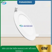 Đèn Led Âm Trần Nanoco 6W Đổi Màu NSD06C1