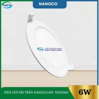 Đèn Led Âm Trần Nanoco 6W NSD0661