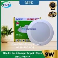 Đèn Led Âm Trần MPE 9W Tròn RPL2-9T/V/N
