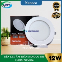 Đèn LED âm trần Nanoco 12W NPM123/ NPM124/ NPM126