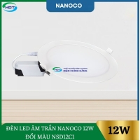 Đèn LED Âm Trần Nanoco 12W đổi màu NSD12C1