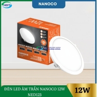 Đèn LED Âm Trần Nanoco 12W NED123