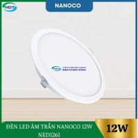 Đèn Led Âm Trần Nanoco 12W NED1261