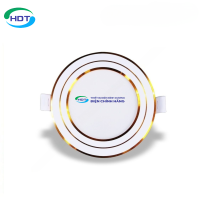 Đèn LED âm trần Nanoco 3S viền vàng 9w 