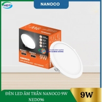 Đèn LED Âm Trần Nanoco 9W NED096