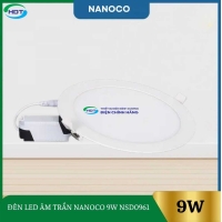 Đèn Led Âm Trần Nanoco 9W NSD0961