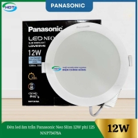 Đèn Led Âm Trần Panasonic Neo Slim 12W Phi 125 NNP73478A