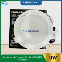 Đèn Led Âm Trần Panasonic Neo Slim 9W Phi 100 NNP72278A