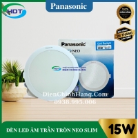 Đèn led âm trần Panasonic Neo Slim NNP74472/ NNP74479/ NNP74478, tròn, 15W