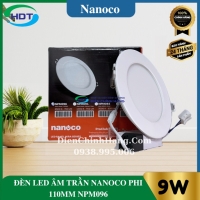 Đèn LED âm trần siêu mỏng Nanoco 9W NPM093/ NPM094/ NPM096