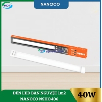 Đèn Led Bán Nguyệt 1m2 40W Nanoco NSHO406