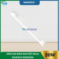 Đèn Led Bán Nguyệt 60cm 20W Nanoco NSHE206
