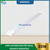 Đèn Led Bán Nguyệt 60cm 25W Nanoco NSHOP253