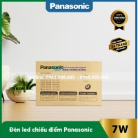 Đèn led chiếu điểm Panasonic 7w Spotlight NNNC7601388 màu đen ánh sáng vàng