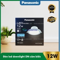 Đèn Led Downlight DN cảm biến 12W Panasonic NNNC7645688 ánh sáng trắng