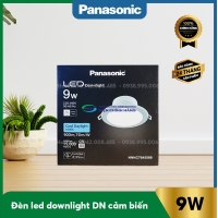 Đèn Led Downlight DN cảm biến 9W Panasonic NNNC7645588 ánh sáng trắng