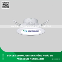 Đèn Led Downlight DN Chống nước 9W Panasonic NNNC7643188 ánh sáng trắng