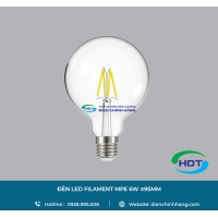 ĐÈN LED FILAMENT MPE 6W Φ95MM