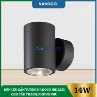 Đèn Led Gắn Tường Nanoco NBL2233 Cho Cầu Thang, Phòng Ngủ