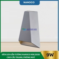Đèn Led Gắn Tường Nanoco NBL2553S Cho Cầu Thang, Phòng Ngủ