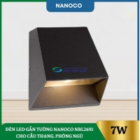 Đèn Led Gắn Tường Nanoco NBL2691 Cho Cầu Thang, Phòng Ngủ