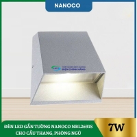 Đèn Led Gắn Tường Nanoco NBL2691S Cho Cầu Thang, Phòng Ngủ