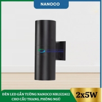 Đèn Led Gắn Tường Nanoco NBLS22412 Cho Cầu Thang, Phòng Ngủ