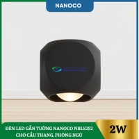 Đèn Led Gắn Tường Nanoco NBLS252 Cho Cầu Thang, Phòng Ngủ
