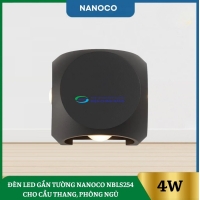 Đèn Led Gắn Tường Nanoco NBLS254 Cho Cầu Thang, Phòng Ngủ