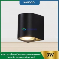 Đèn Led Gắn Tường Nanoco NBLS80041 Cho Cầu Thang, Phòng Ngủ