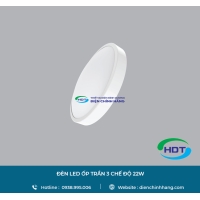 ĐÈN LED ỐP TRẦN MPE 3 CHẾ ĐỘ 22W CL-22/3C