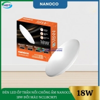 Đèn Led Ốp Trần Nổi Chống Ẩm Nanoco 18W Đổi Màu NCL18CMP1