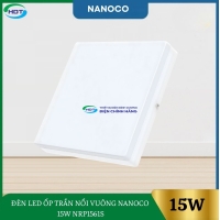 Đèn Led Ốp Trần Nổi Vuông Nanoco 15W NRP1561S