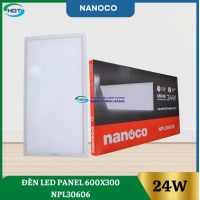 Đèn Led Panel 600x300 Nanoco 24W NPL30606
