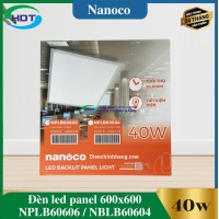 Đèn led panel 600x600 Nanoco 40w NPLB60606 / NPLB60604