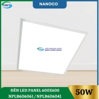 Đèn Led Panel 600x600 Nanoco 50w NPLB606062 / NPLB606042