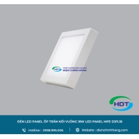 ĐÈN LED PANEL ỐP TRẦN NỔI VUÔNG MPE 18W LED PANEL MPE SSPL18