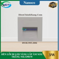 ĐÈN LỐI ĐI LED VÀNG LẮP ÂM MÀU TRẮNG NSLX901W