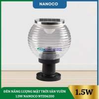 Đèn Năng Lượng Mặt Trời Sân Vườn Nanoco NTZ06200