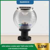Đèn Năng Lượng Mặt Trời Sân Vườn Nanoco NTZ06250
